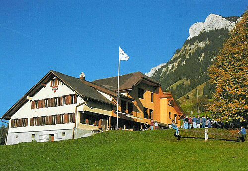 Rothornblick Postkarte